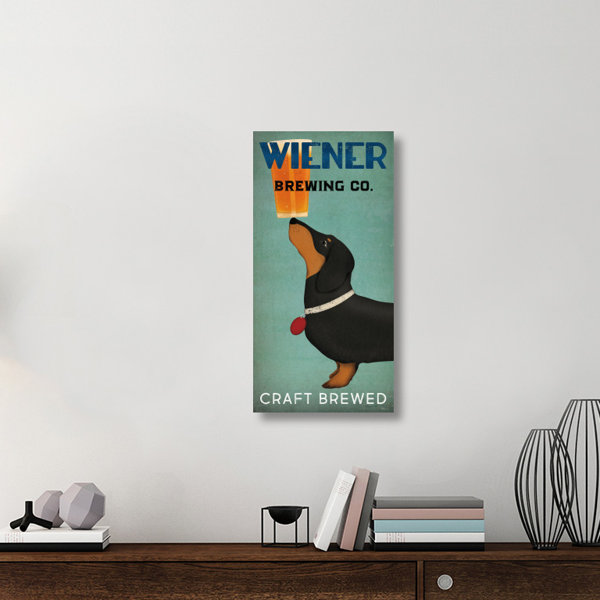 Bless international Wiener Brewing Co On Canvas by Ryan Fowler Wayfair